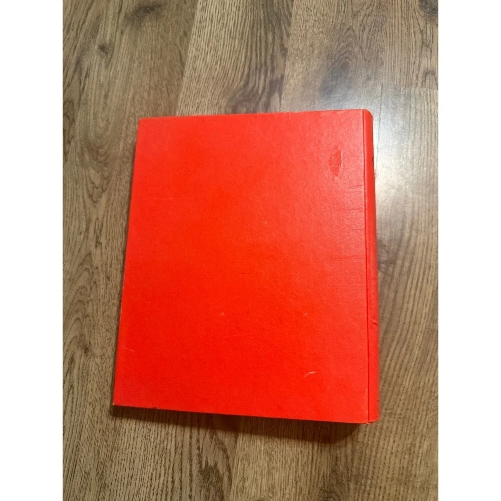 Better Homes and Gardens Handyman's Book Vintage Ring Binder Red DIY Manual Good